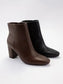 Jevon Block Heel Ankle Booties