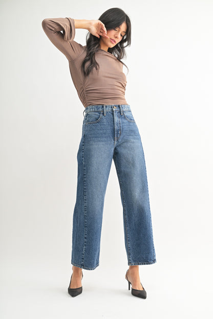 Barrel High Rise Jeans