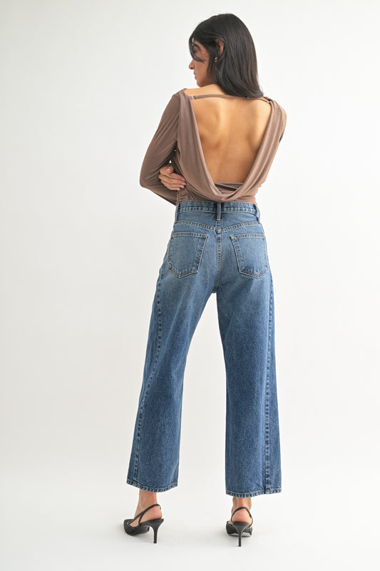 Barrel High Rise Jeans