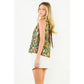 Jessica Floral Tie Back Top