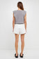 Stella Shiny Faux Leather Shorts