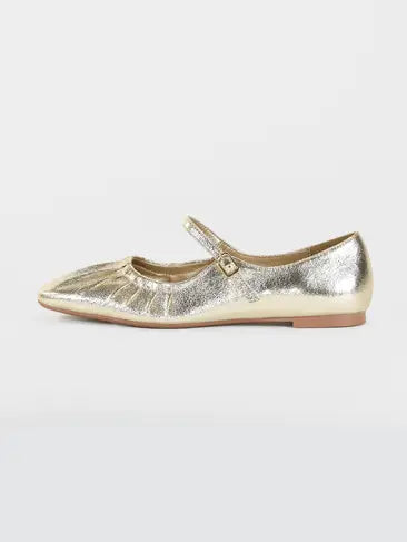 Joanna Metallic Flats