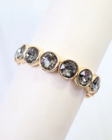 Kadis Crystal Stretch Bracelet