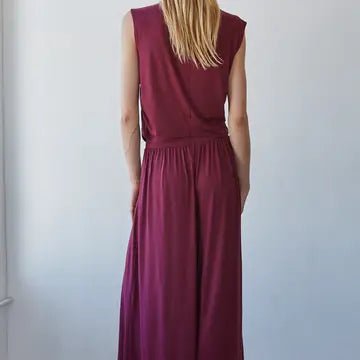Riley Ruched Boat Neck Top