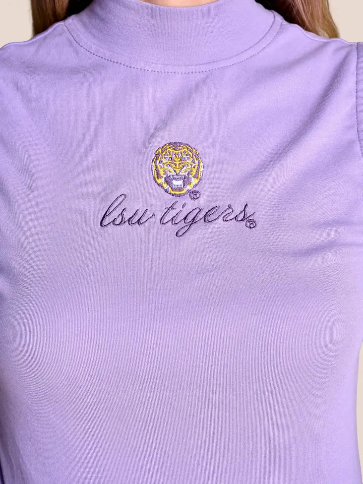 The Lineup Mock Neck Tank