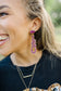 LSU Love Drop Earrings