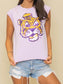 LSU Vintage Mike Sequin Tank