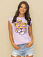 LSU Vintage Mike Sequin Tank