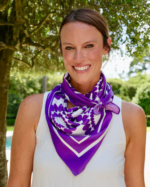 Lucy Floral Large Scarf