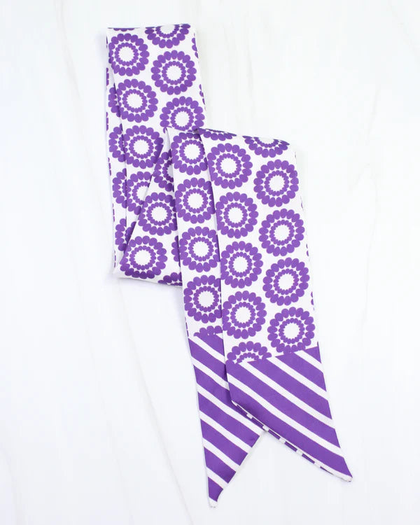 Lucy Floral Skinny Scarf