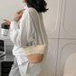 Alyce Two Tone Straw Bag