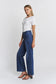High Rise Wide Leg Comfort Fit Jeans