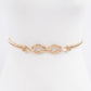 Mona Metal Stretch Belt