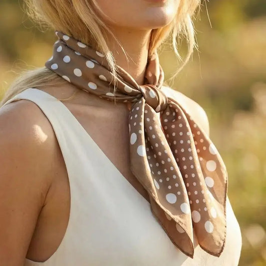 Ombre Polka Dot Scarf