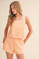 Kiley Whipstitch Top & Shorts Set