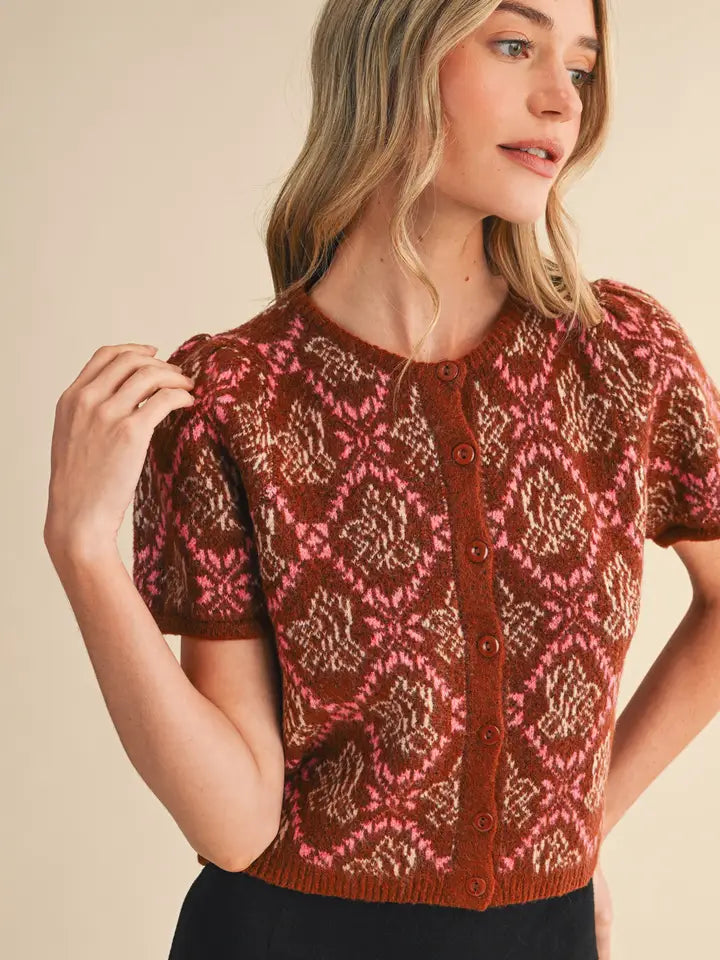 Reece Floral Cardigan