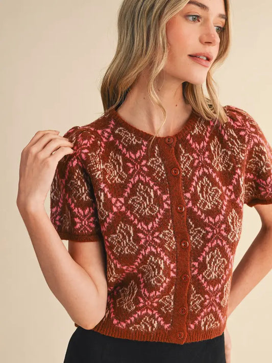 Reece Floral Cardigan