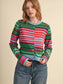 Dani Striped Cardigan