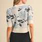 Kira Floral Cardigan Top