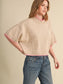 Luna Contrast Stitch Sweater