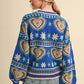 Colorful Heart Cardigan