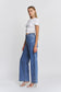 High Rise Wide Leg Tummy Tuck Jeans