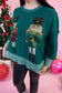 holiday sweater, christmas sweater, nutcracker sweater, long sleeve holiday sweater