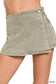 Washed Denim Skort