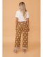 Polka Dot Folded Hem Jeans