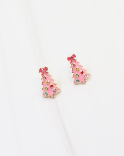 Christmas Tree Stud Earrings