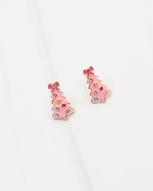 Christmas Tree Stud Earrings
