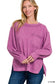 Brushed High Low Sweater