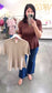 Penny Peplum Top
