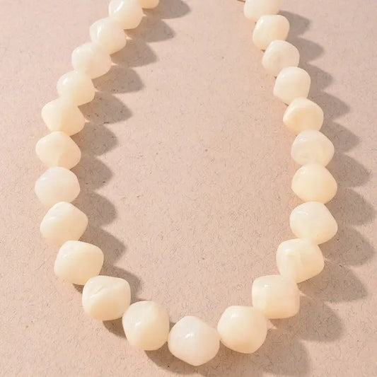 Marbled Resin Necklace