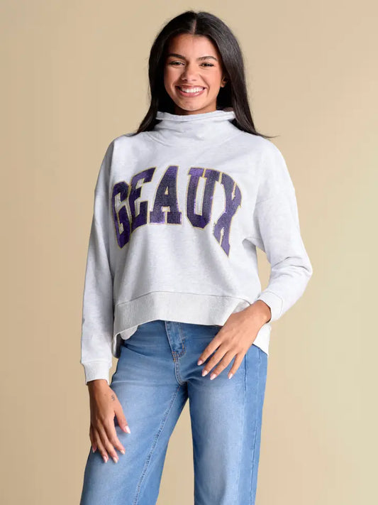 The Rewind Mock Neck Pullover