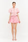 Eloise Floral Embroidered Top & Skirt Set