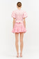 Eloise Floral Embroidered Top & Skirt Set