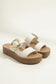 Shance Platform Buckle Sandals