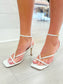 Open Toe Strappy Heels