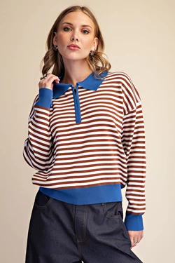 Marcie Zip Up Long Sleeve