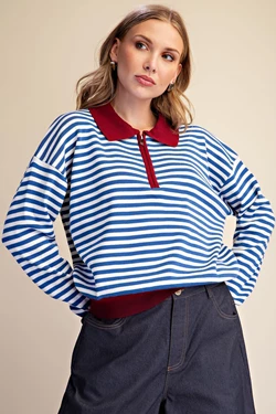 Marcie Zip Up Long Sleeve