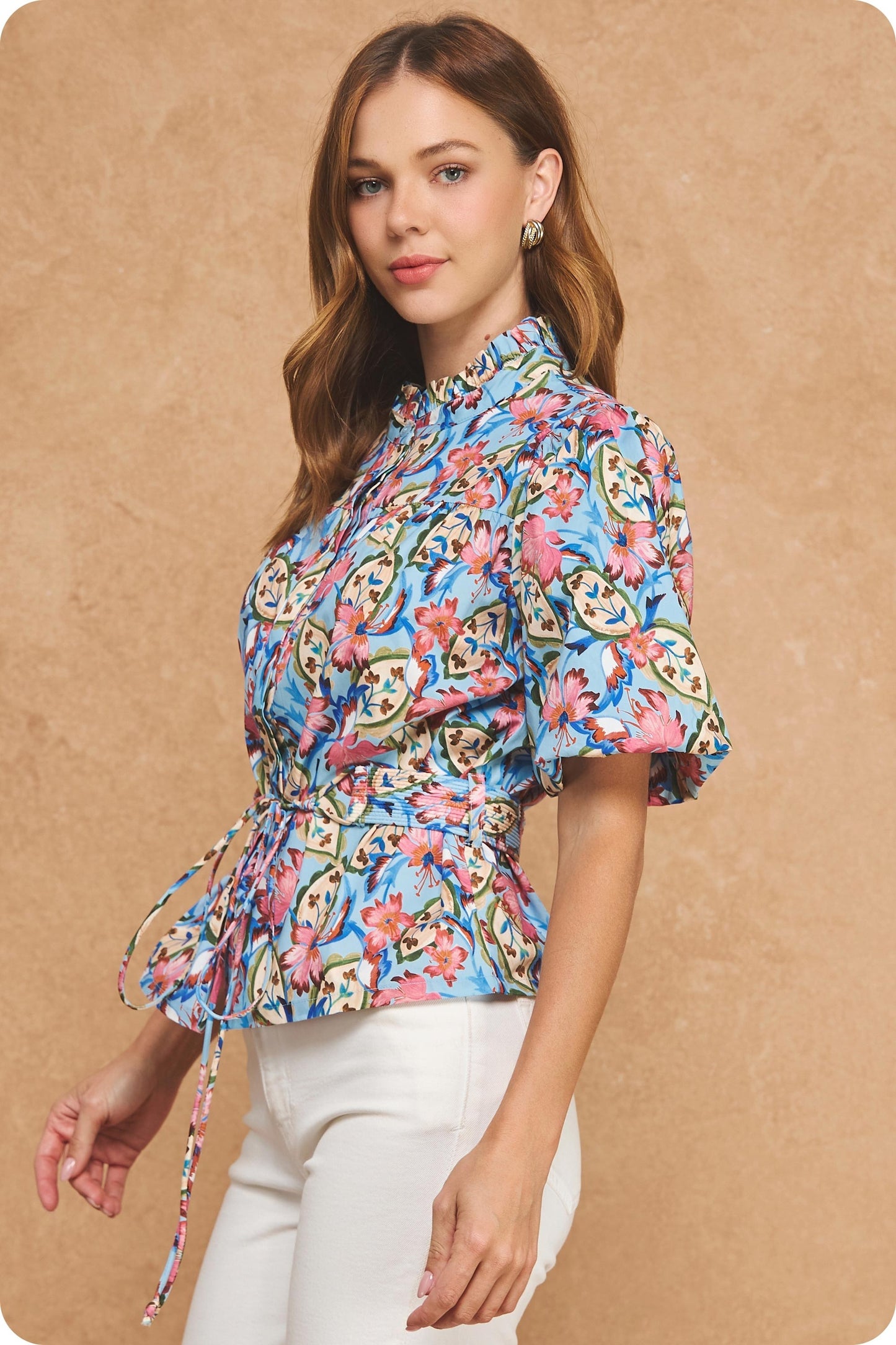 Bliss Smocked Top