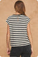 Camille Chain Striped Top