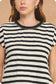 Camille Chain Striped Top