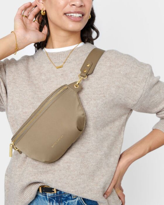 Nylon Luxe Belt Bag