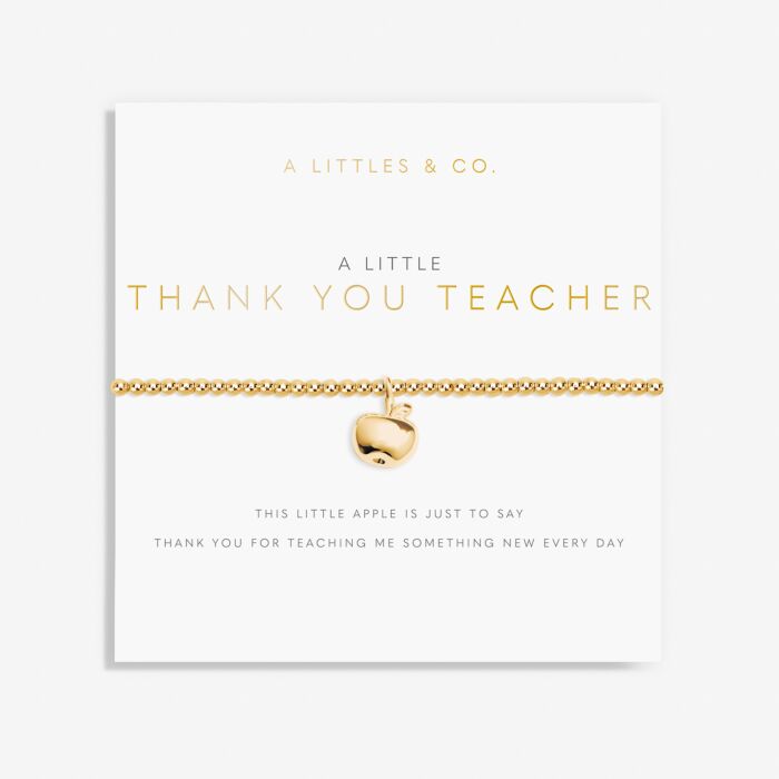 Thank You Teacher Bracelet