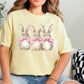 Triple Bunny Easter Tee