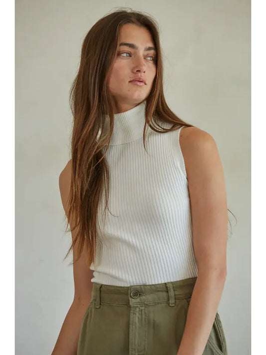Rinna Ribbed Turtleneck Sweater