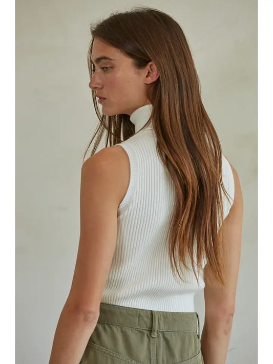 Rinna Ribbed Turtleneck Sweater