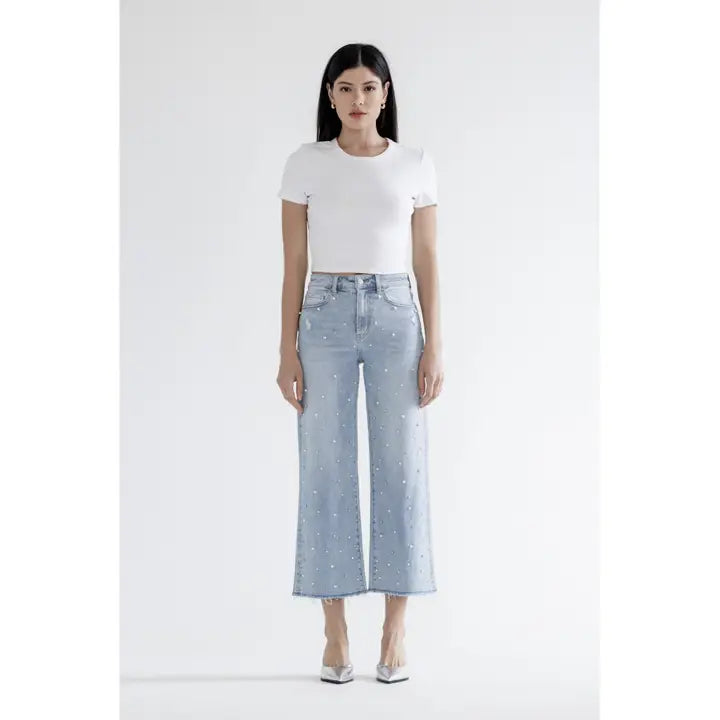 Hailey Embellished Denim